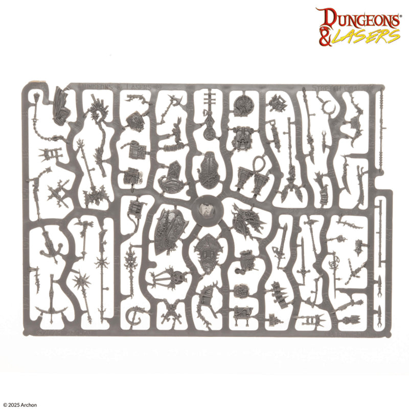 Dungeons & Lasers: Adventurer’s Gear Set RPG Miniatures