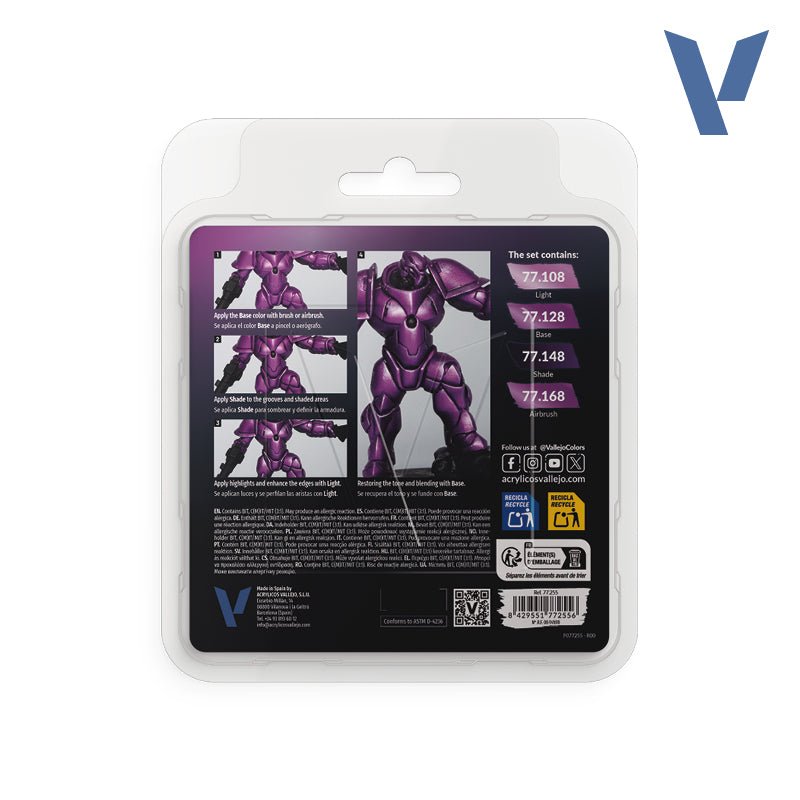 Amethyst Purple TMM Set Packaging Info