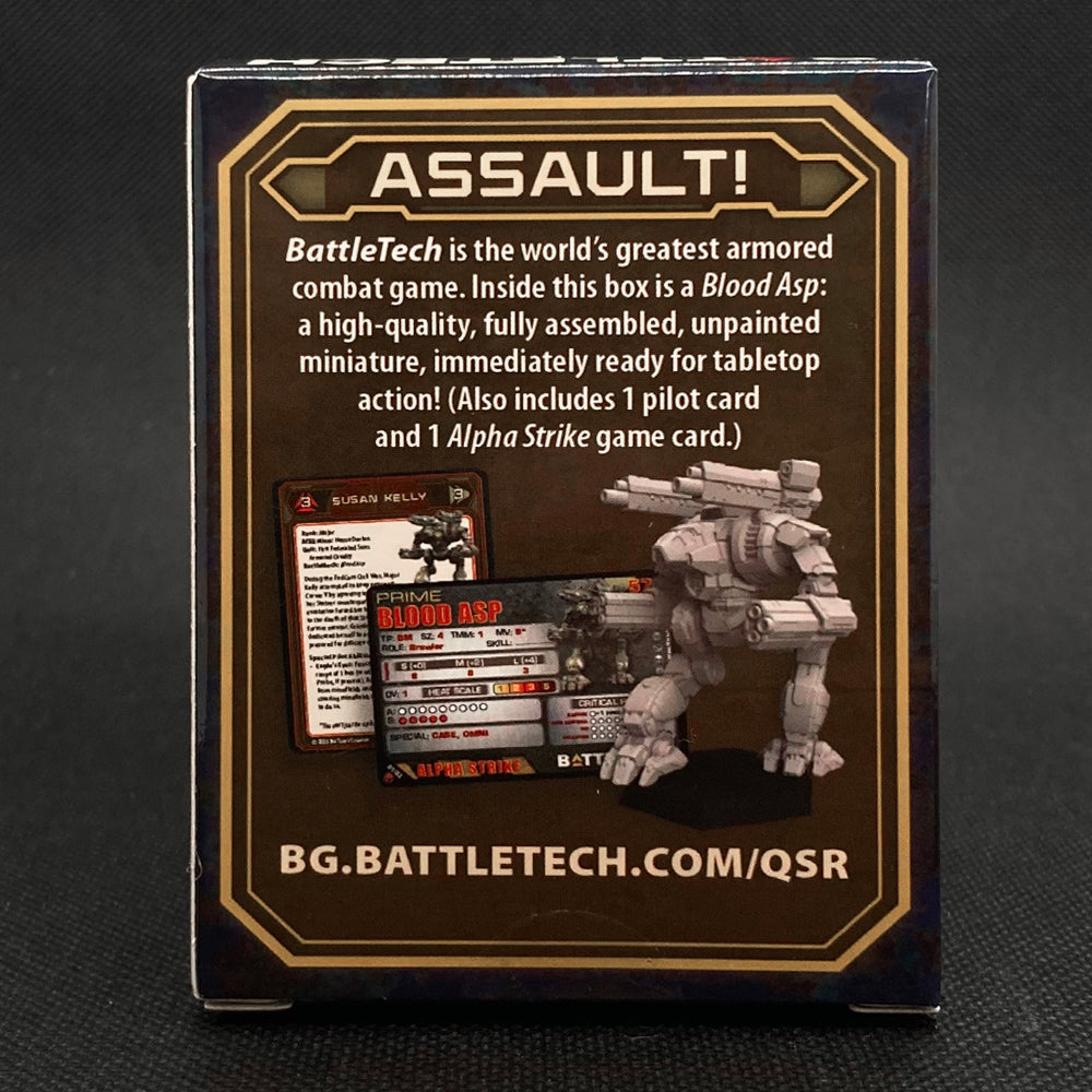 Battletech Blood Asp Salvage Box Back