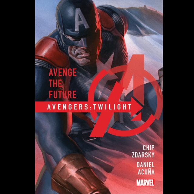 Avengers Twilight graphic novel paperback by Chip Zdarsky collecting issues 1 to 6. Comic book cover featuring a superhero in action with 'Avengers: Twilight' title and Marvel logo.