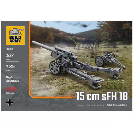 Build Army 15cm sFH 18 German Ar...