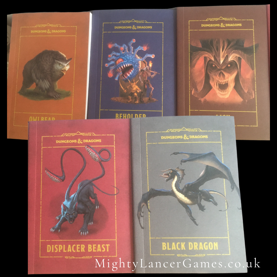 D&D Mimic Treasure Chest Notebook Set