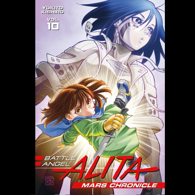 Battle Angel Alita Mars Chronicle, Volume 10 - Graphic novel by Yukito Kishiro. Uncover Alita's past, face new adversaries, and enjoy special extras
