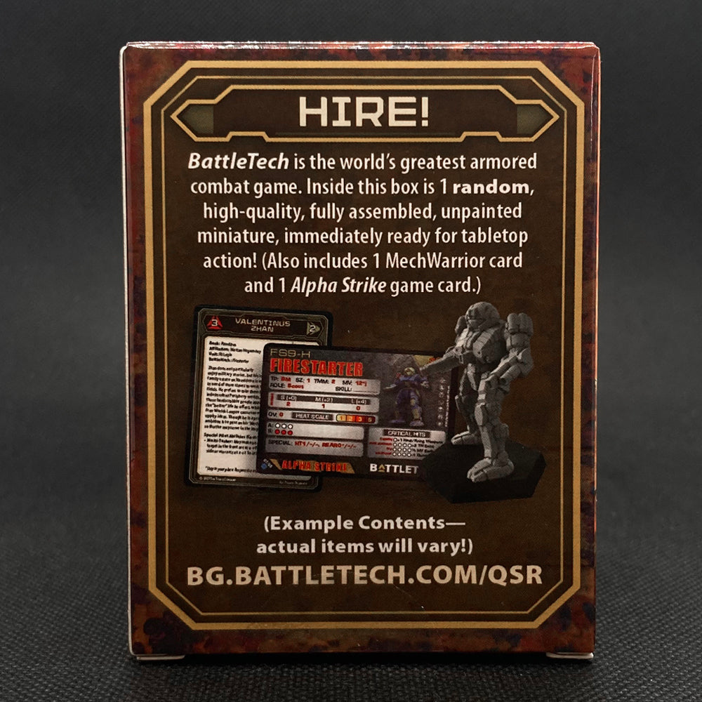 Battle Mech Salvage Box Back