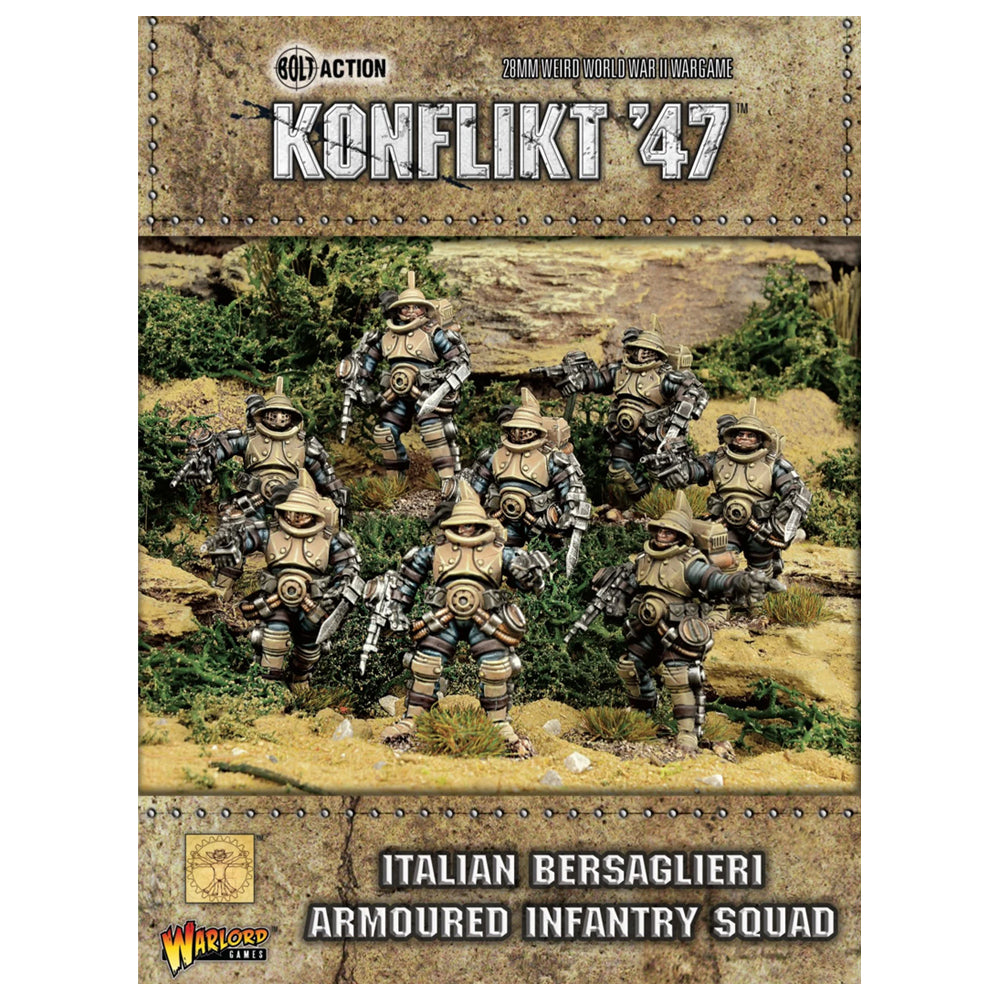 Italian Bersaglieri Armoured Infantry Squad | Konflikt '47 Gaming Miniatures