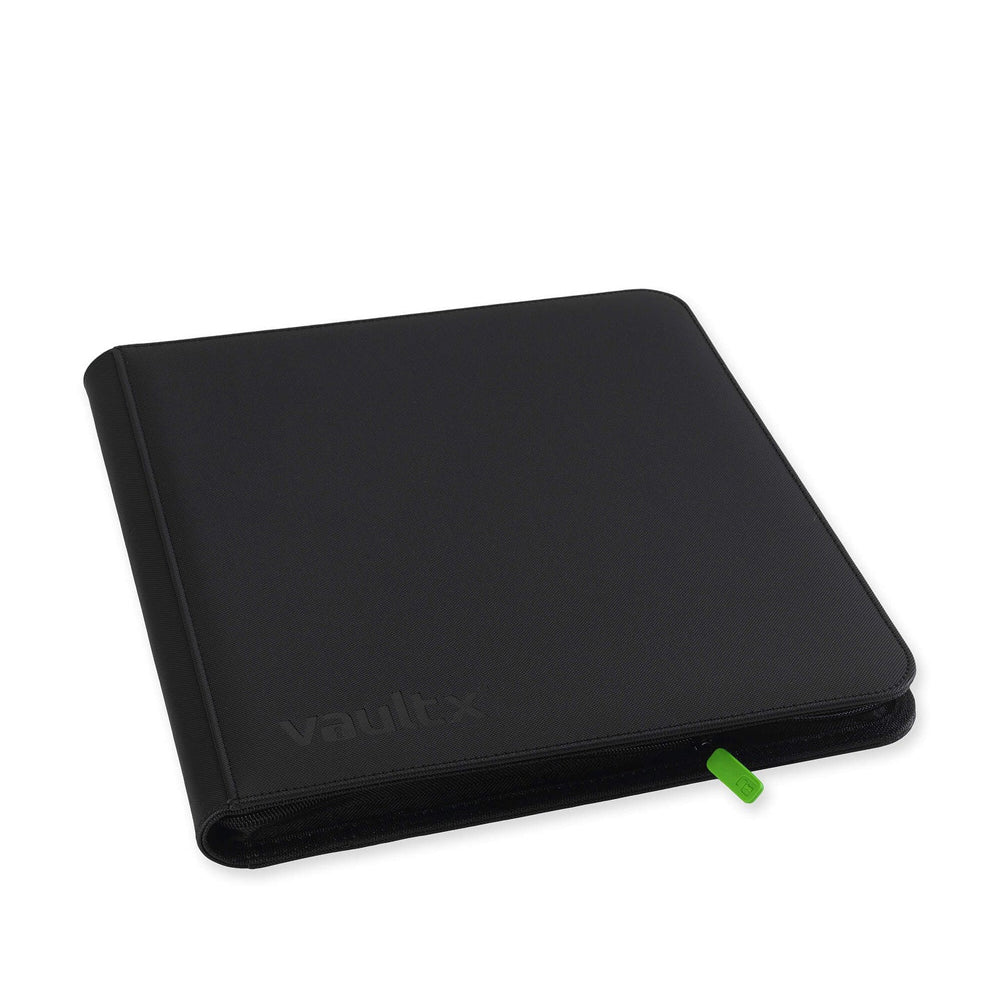 Signature Black Vaultx 12-Pocket Zip Binder XL