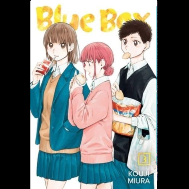 Blue Box Volume 3 paperback manga by Kouji Miura Shonen Jump graphic novel cover art