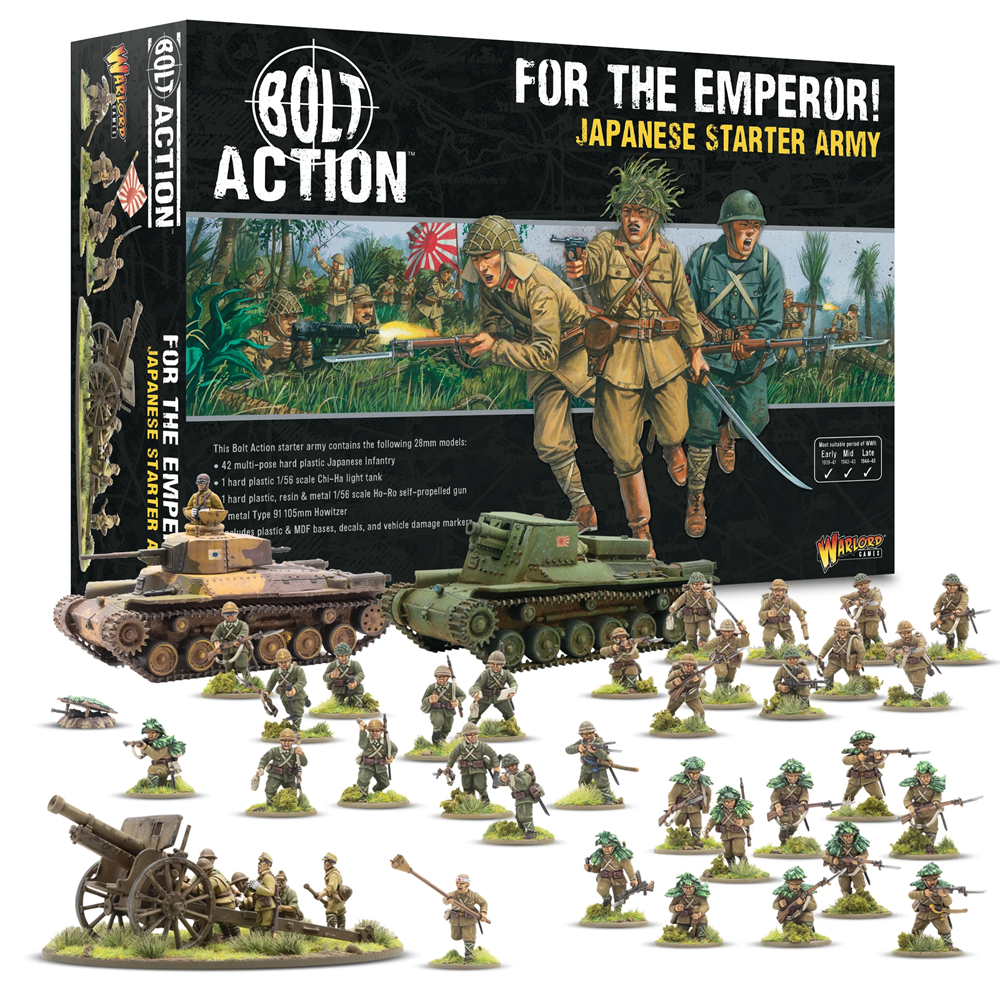 Bolt Action For the Emperor Japanese Starter Army 28mm – Warlord Games