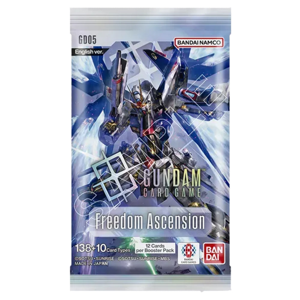 Gundam Card Game: Freedom Ascension Booster Pack