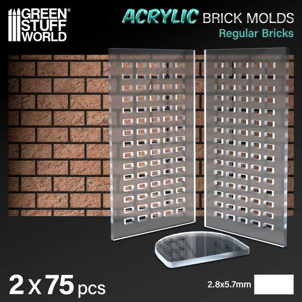 Acrylic Brick Mould - Green Stuff World