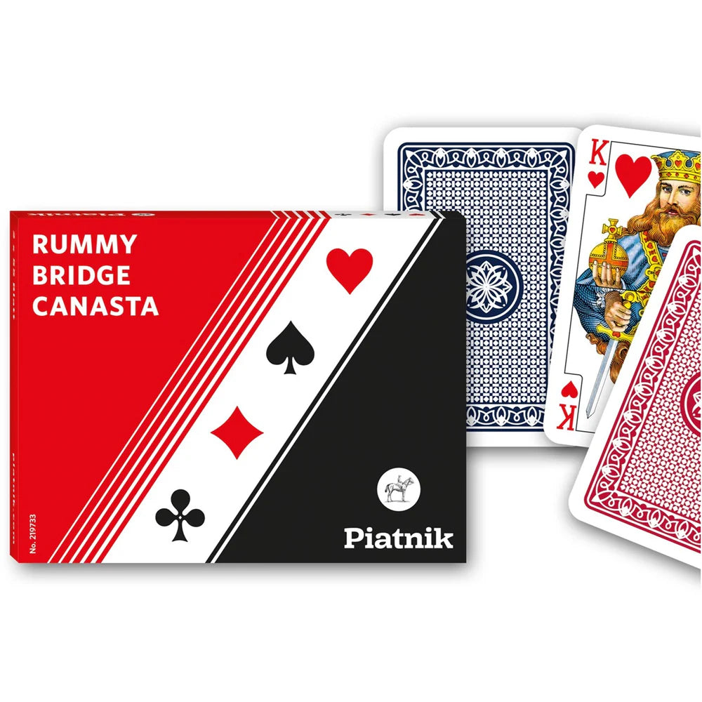 Standard Playing Cards Set - Rummy, Bridge & Canasta