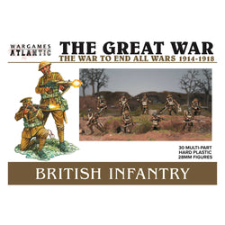 British Infantry Miniatures - The Great War (Wargames Atlantic)