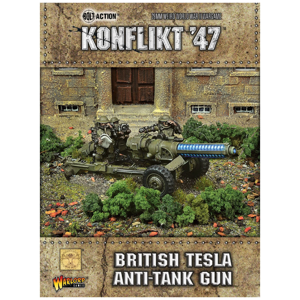 British Tesla Anti-Tank Gun | Konflikt '47 Gaming Miniatures