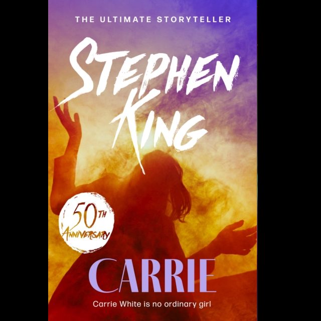 Carrie a paperback by Stephen King. Carrie White is gifted, she has the gift of telekinesis but she is forced to use these gifts against the towns people when they mock her relentlessly climaxing in a night of horror