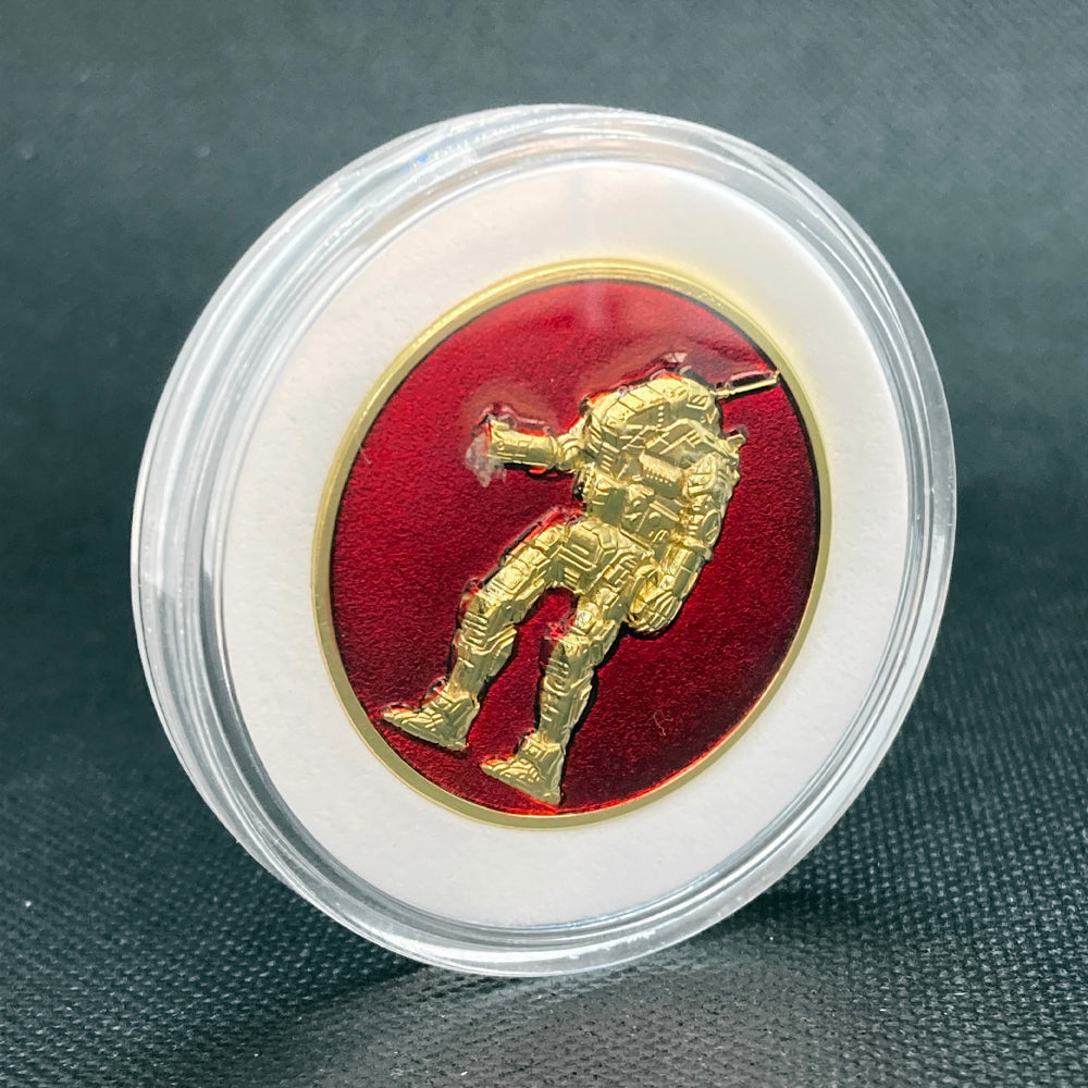 Battletech Challenge Coin #5 Gray Death Legion