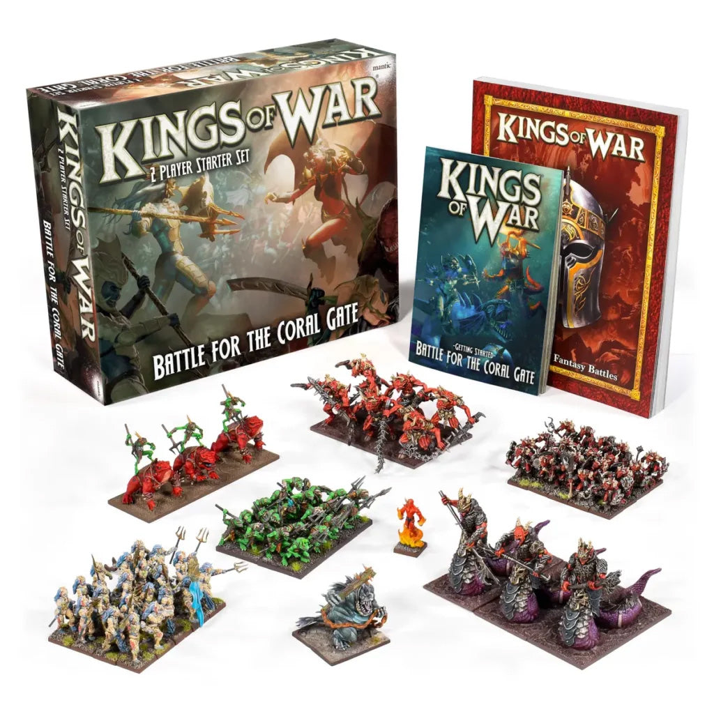 Kings Of War Battle For The Coral Gate Starter Set