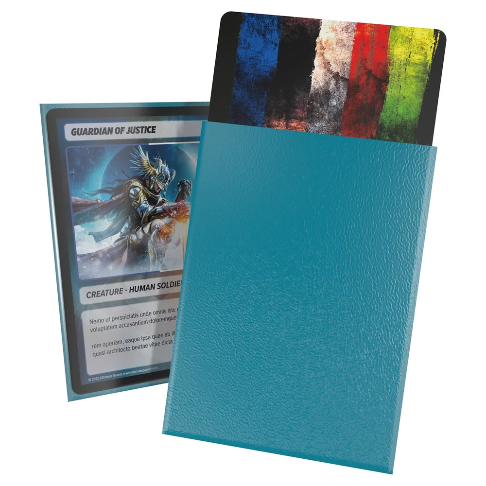 Matte front Petrol Cortex Card Sleeves
