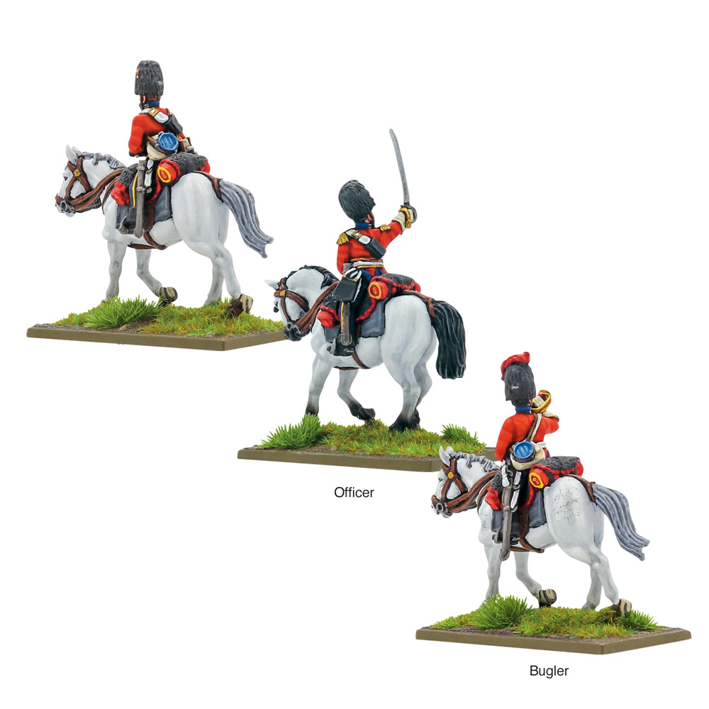 Rear British Sots Greys Heavy Cavalry Command