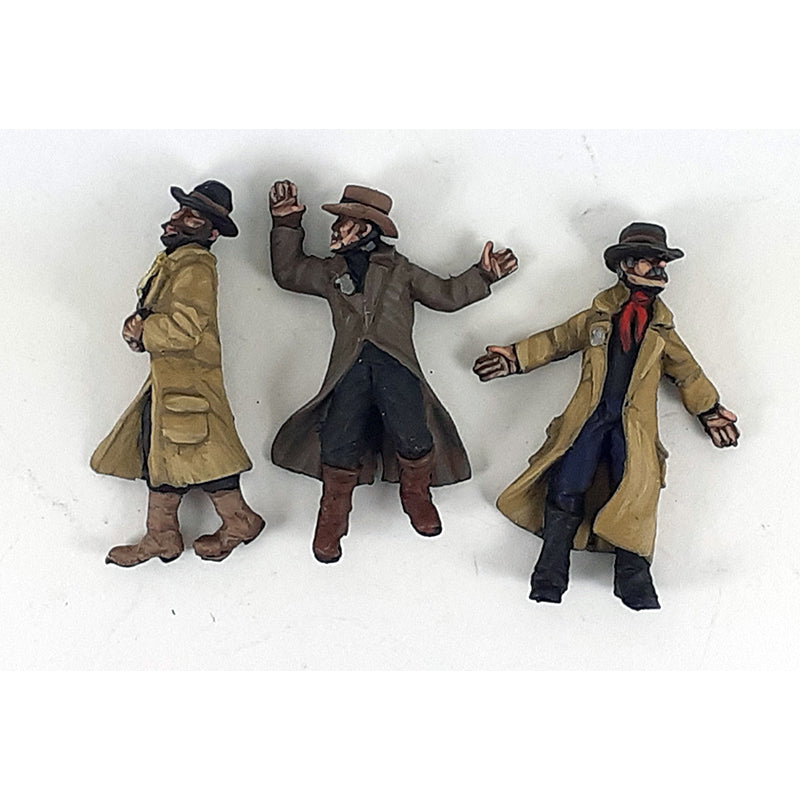 Dead Pinkertons Dead Man's Hand Miniatures Set