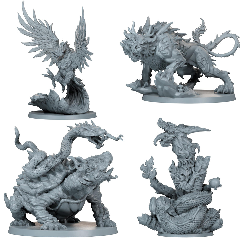 What's Inside the Zombicide Divine Beasts Pack?