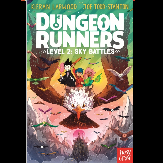 Dungeon Runners Sky Battles paperback book