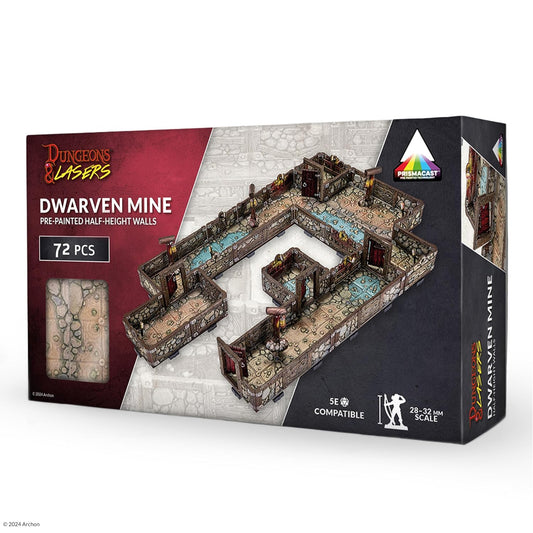 Dwarven Mine Fantasy RPG Scenery...