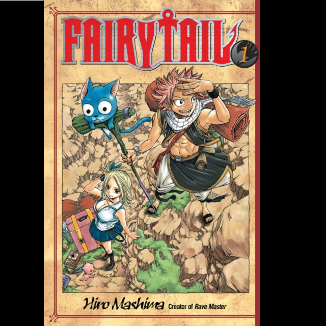 Fairy Tail 1 manga paperback