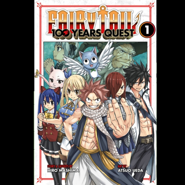 Fairy Tail: 100 Years Quest Vol. 1 paperback graphic novel by Hiro Mashima