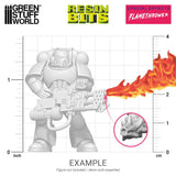 3D Printed Flamethrower FX | Green Stuff World Armory Components