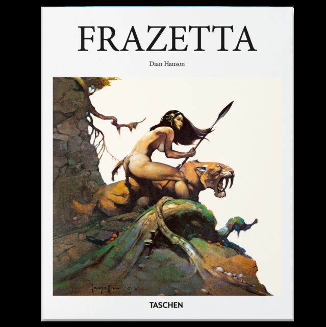 Frazetta hardback art book by Dan Nadel and Zak Smith featuring fantasy artwork collection