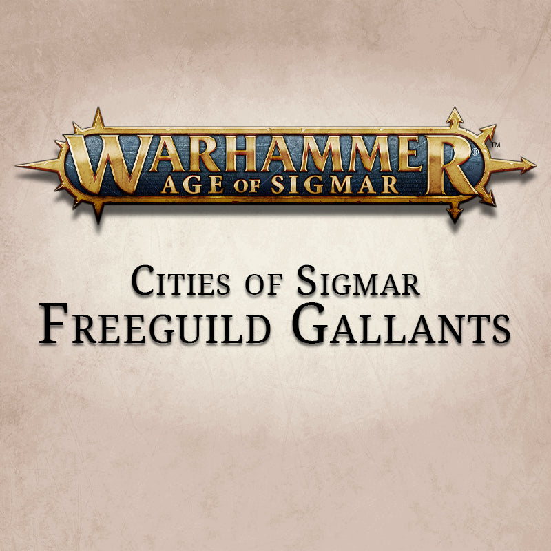 Cities Of Sigmar Freeguild Gallants