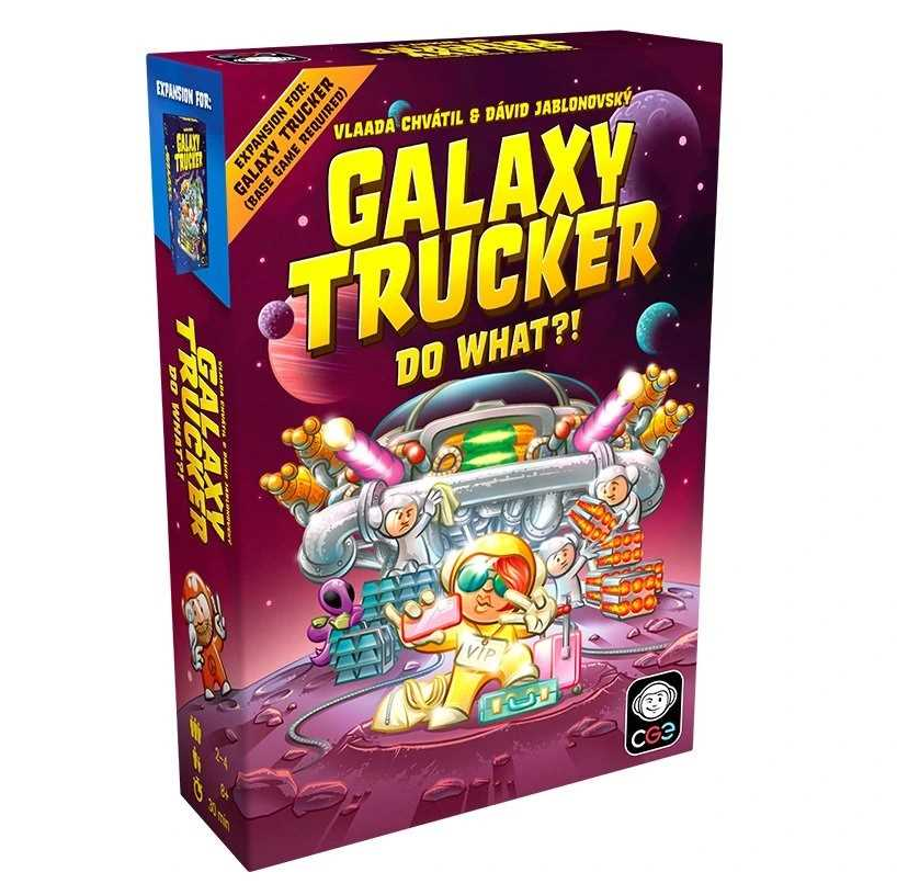 Galaxy Trucker Do What?! Expansion board game components and modules