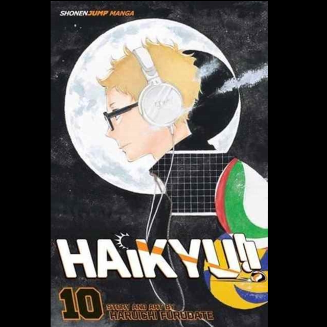 Haikyu!! Vol. 10 a 192 page manga graphic novel by Haruichi Furudate