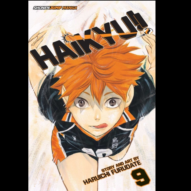 Haikyu!! Vol. 9 a 200 page manga graphic novel by Haruichi Furudate