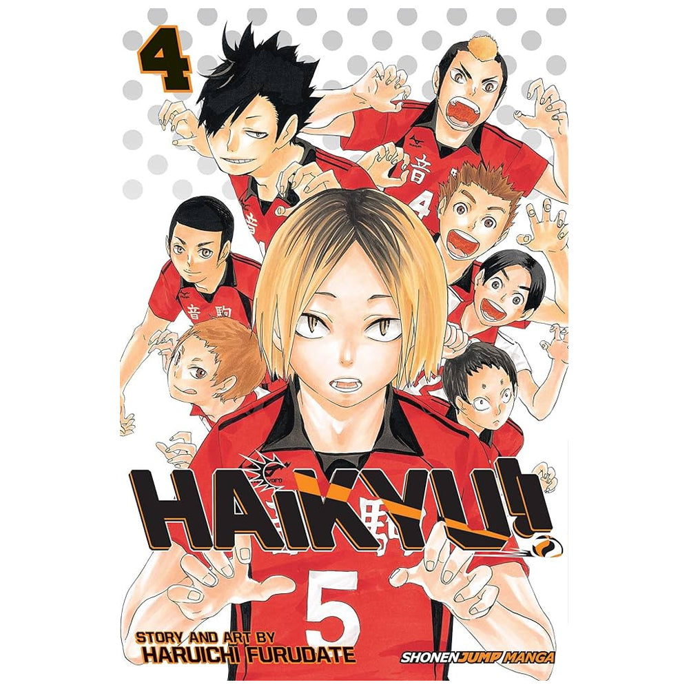 Haikyu!! Vol. 4 | Manga Graphic Novel