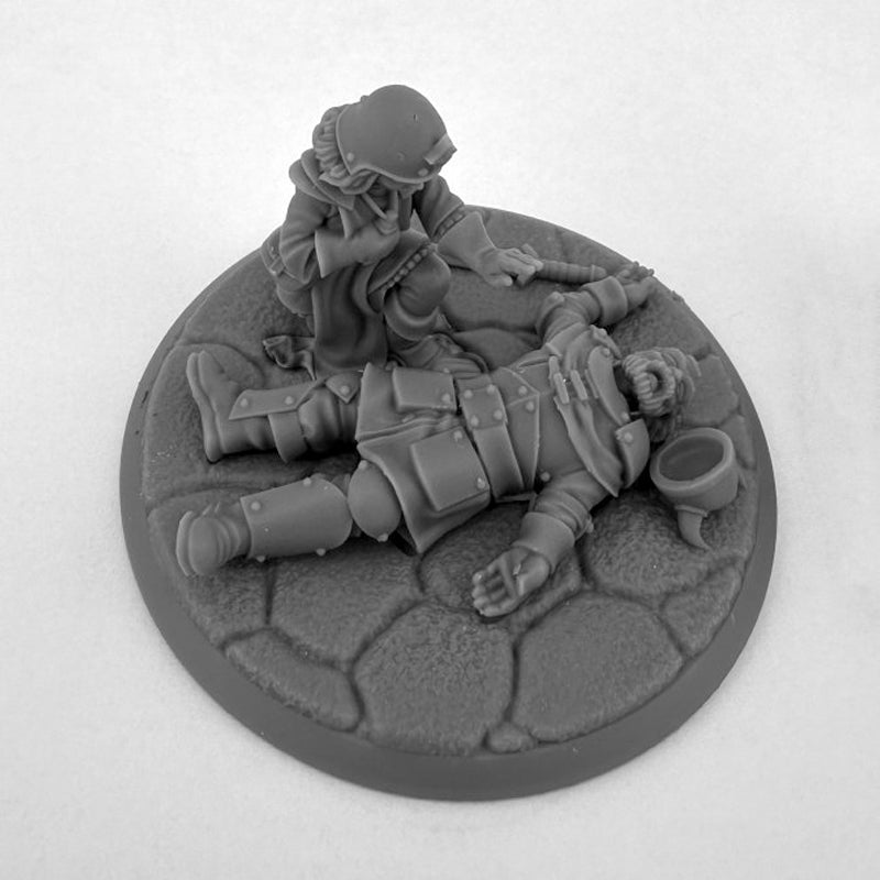 "The Healer" Cleric & Fighter Vignette 07211