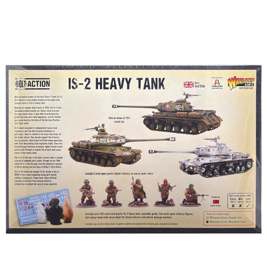 Bolt Action IS-2 Heavy Tank