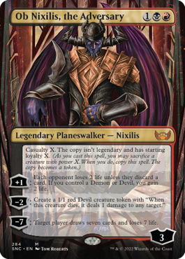Ob Nixilis, the Adversary Borderless Streets Of New Capenna #284