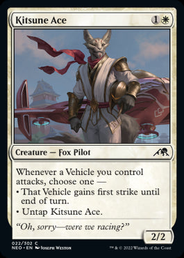 Kitsune Ace Kamigawa Neon Dynasty - 022 Non-Foil