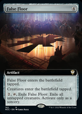 False Floor Extended Art New Capenna Commander #182
