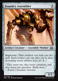 Foundry Assembler MTG Aether Revolt #151