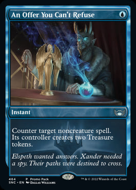 An Offer You Can't Refuse Promo Streets Of New Capenna #464