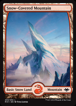Snow-Covered Mountain #253 | Modern Horizons MTG Singles