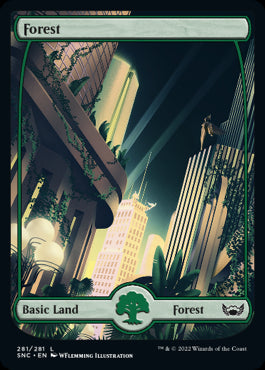 Forest Full Art Basic Land Streets Of New Capenna #281