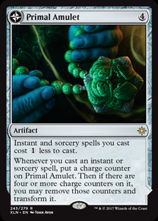 Primal Amulet // Primal Wellspring MTG Single | Ixalan #243