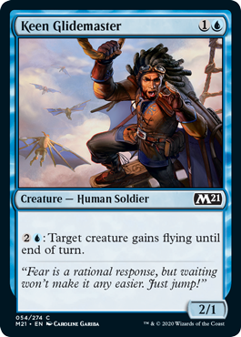 Keen Glidemaster #054 MTG Core 2021 Single