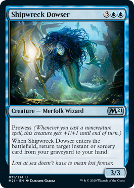 Shipwreck Dowser #071 MTG Core 2021 Single