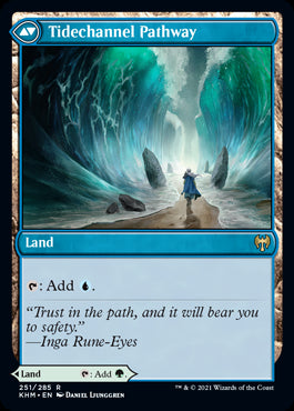 Barkchannel Pathway // Tidechannel Pathway #251 KHM Single Card Back