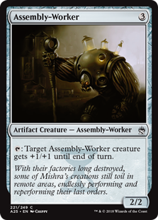 Assembly-Worker | Magic! The Gathering Masters 25 #221