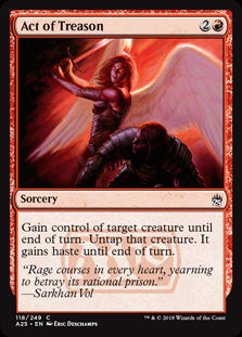 Act of Treason | Magic! The Gathering Masters 25 #118